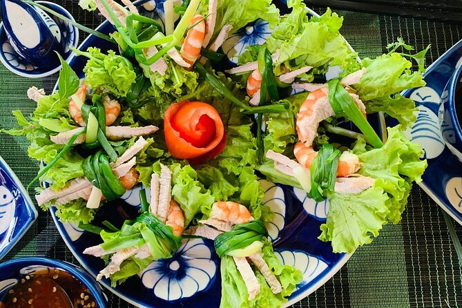 Cooking School from Hoi An/ Da Nang - Cooking beef noodle soup, spring rolls, and banh xeo