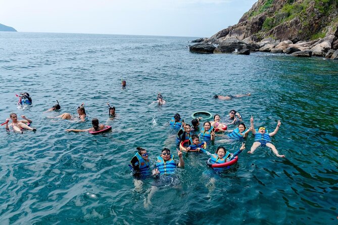 Coral Reef Snorkeling and Floating Bar Party from Nha Trang - One hour to swim, sunbathe, or slow down