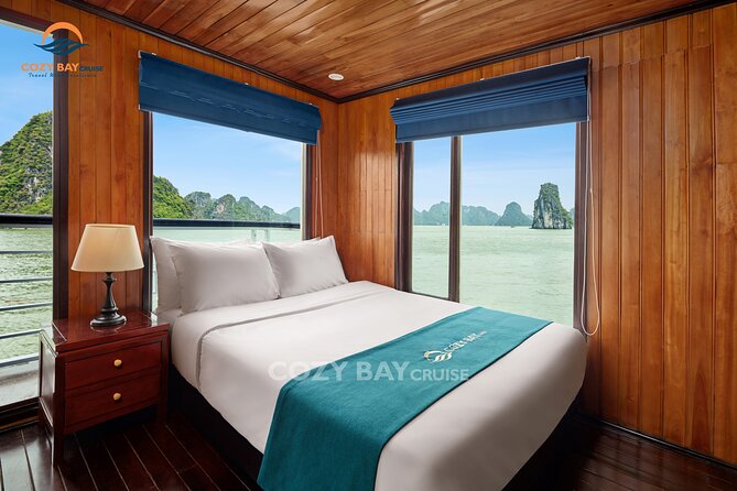 CozyBay Cruise-The Best Small Group 2D/1N inHalong-All inclusive - Sunset, cooking, and the evening on board