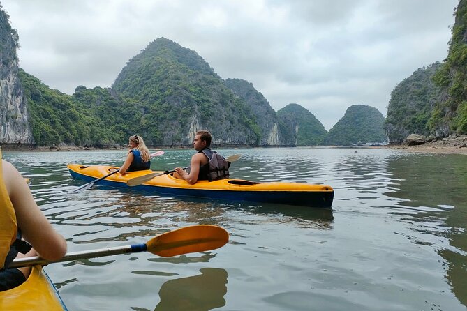Cruising- Kayaking- Cycling- Trekking 3D/2N from Cat Ba in less tourist areas. - Day one: small-boat cruising through Lan Ha Bay