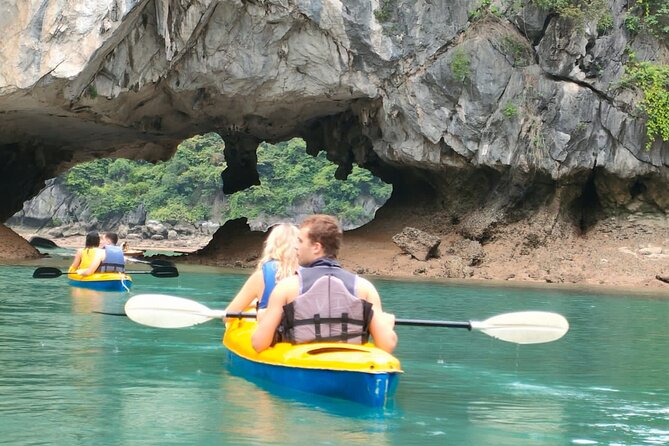 Cruising- Kayaking- Cycling- Trekking 3D/2N from Cat Ba in less tourist areas. - Afternoon return to Lan Ha Bay