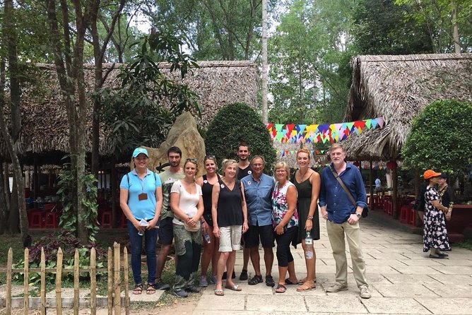 Cu Chi Ben Duoc Tunnels: Authentic & Less Touristy (Max 10) - Cassava and tea tell a simple wartime story