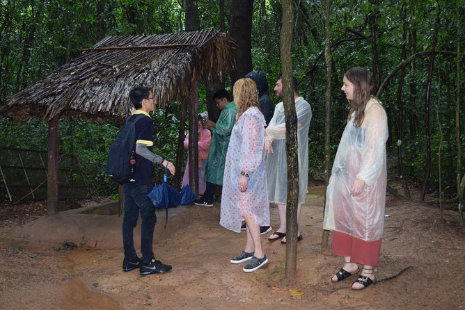Cu Chi Tunnel Half Day Group Tour With Guide - Cassava, weapons, and the tourist side of history