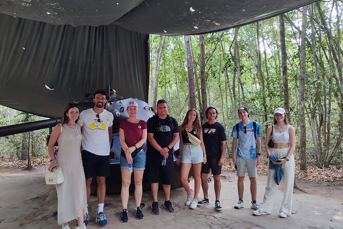 Cu Chi tunnel & Mekong Combined In One Day Tour Excursion - Entering the Cu Chi Tunnels for 90 minutes