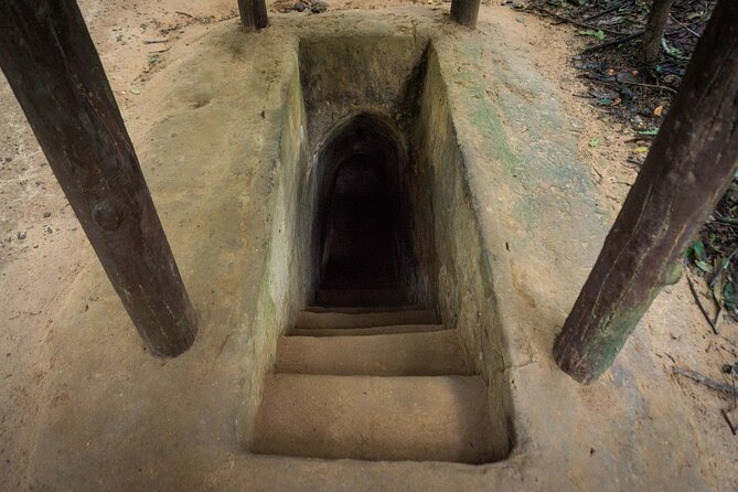 Cu Chi Tunnels Half-Day Tour: Big Group Vietnam War Experience - Arriving at the Ben Duoc tunnel complex