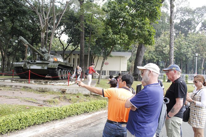 Cu Chi Tunnels - Tapioca & City Tour (6 Major Attractions) 1 day - The Reunification Palace gives the day its political starting point