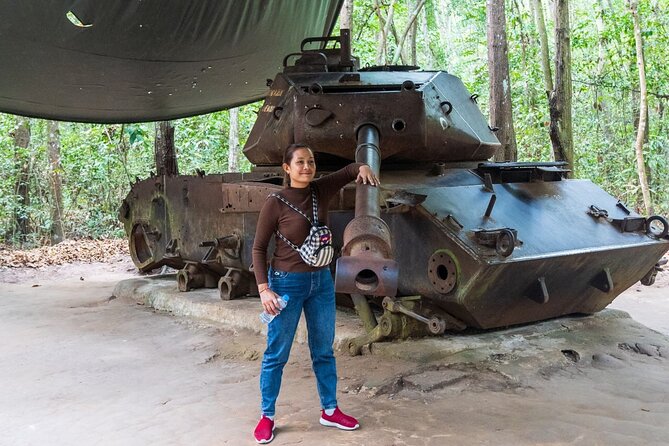 Cu Chi Tunnels tour In The Morning by DGT - Tapioca, tea, and the optional firing range