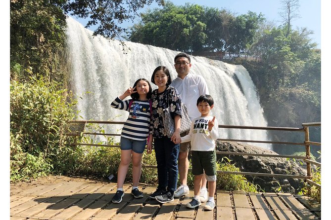 Da Lat Countryside & Pongour Waterfall Tours ( small group) - One hour at broad, stepped Pongour Falls