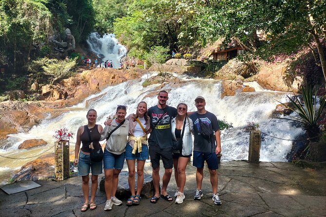 Da Lat Discover Waterfalls and Cultures Tour - Datanla Waterfall starts the day with easy access