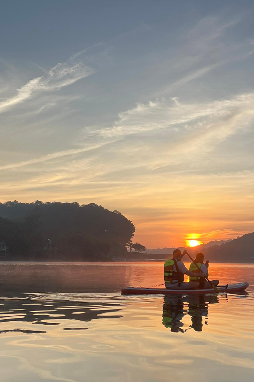Da Lat: Tuyen Lam Lake Kayak or SUP Tour - The lake route and its scenic stops
