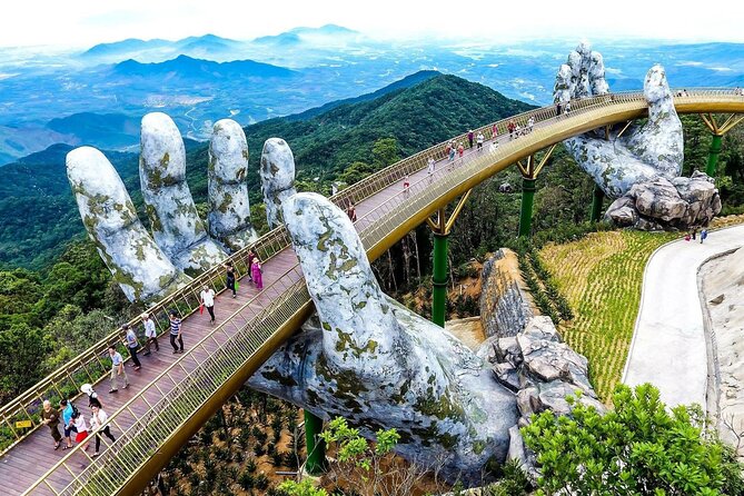 Da Nang to Ba Na Hills & Golden Bridge by private car - Three hours in the French village