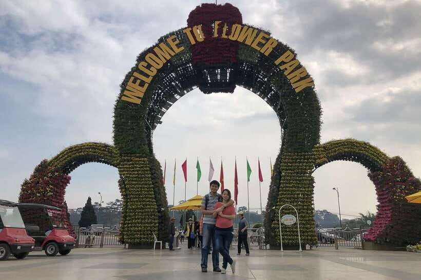 Dalat City Tour with Cable Car, Alpine Coaster & Clay Tunnel - Robin Hill and the cable car views