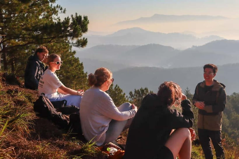 Dalat: Cloud Chasing packaged hike - Sunrise Pickup Included - Sunrise Above the Clouds