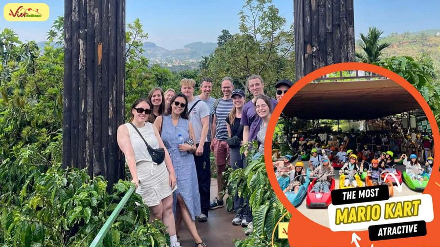Dalat Top Tourists Sights - Waterfall & luge kart/Mario kart - At a glance: what makes this day special