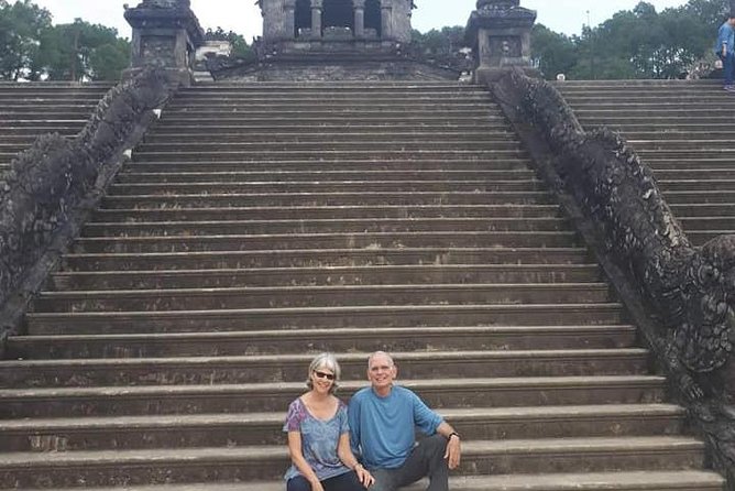 Daytrip to Hue Imperial Palace, Royal King Tomb &Perfume River via Hai Van Pass - Khai Dinh Tomb and its unusual design