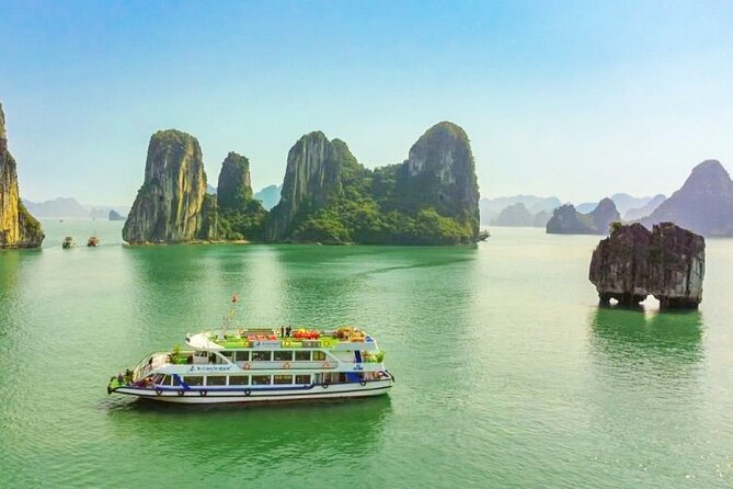 DELUXE Halong Cruise 1 Day Tour From Hanoi - Daily Operated - Kayaking, bamboo boats, and photo time