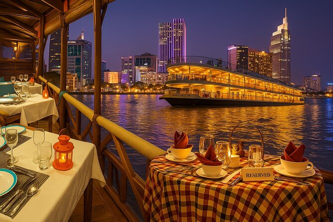 Dinner On Cruise In Ho Chi Minh City With Private Table - Starting with hotel pickup and a ride to the port