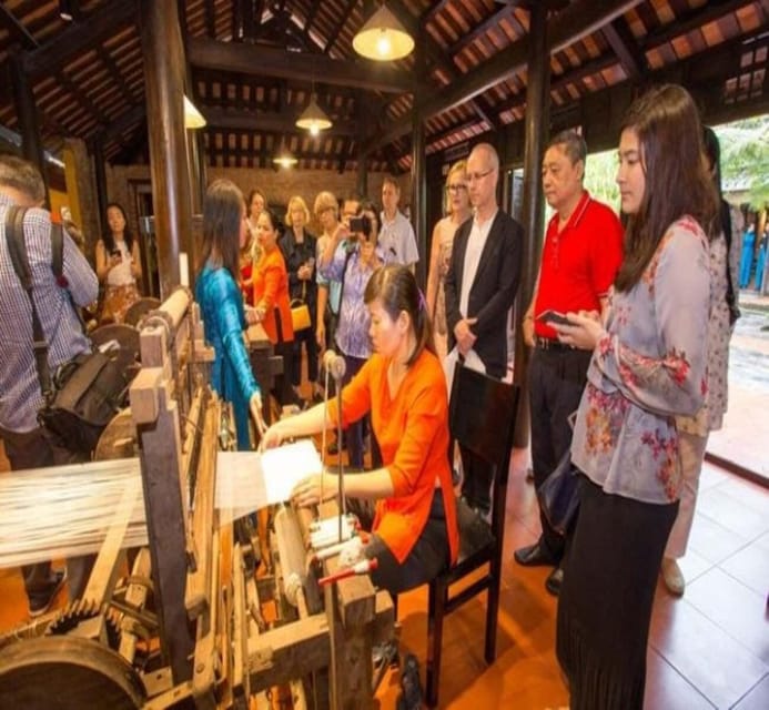 Discover Traditional Silk Process in Hoi An Silk Village - Handwoven cloth and Champa textile traditions