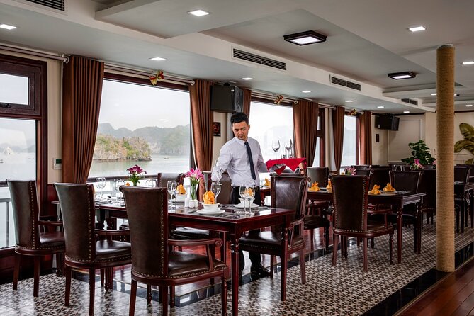 Dora Cruise - Luxury 5 Star Cruise in Halong Bay & Lan Ha Bay (2D1N) - Day two: Tai Chi, cave scenery, and the return to shore