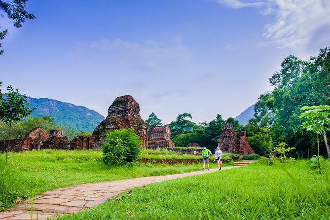 Early Morning My Son Sanctuary Trip w. Champa Food & Coffee - Buggies, paths, and the practical side of the visit