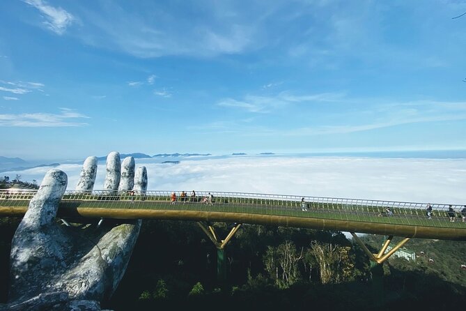 Early morning tour to Bana Hills- Golden Bridge Private tour - Riding the cable car up the mountain