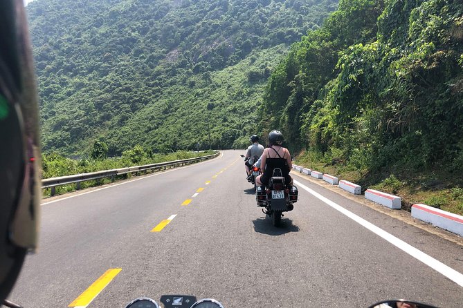 Easy Rider From Hue Da Nang Hoi An Via Hai Van Pass With Mister T - Suoi Mo Waterfall and a chance to cool off