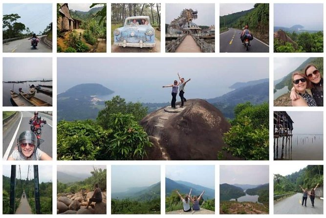 Easy Rider From Hue Da Nang Hoi An Via Hai Van Pass With Mister T - Linh Ung Pagoda and the coast near Da Nang