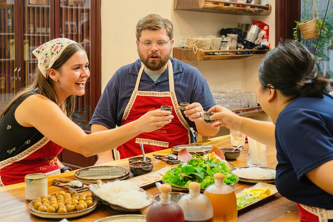 Experience Hanoi Cooking Class with Free Wine Tasting - Homemade Wine, Liquor, And Responsible Pacing