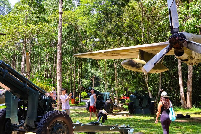 Explore Cu Chi Tunnels With Private Tour From Ho Chi Minh City - Walking through the widened tunnel sections