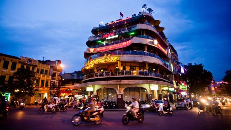 Explore Hanoi Old City By Cycling Tour With Small Groups - Long Bien Bridge and the Red River View