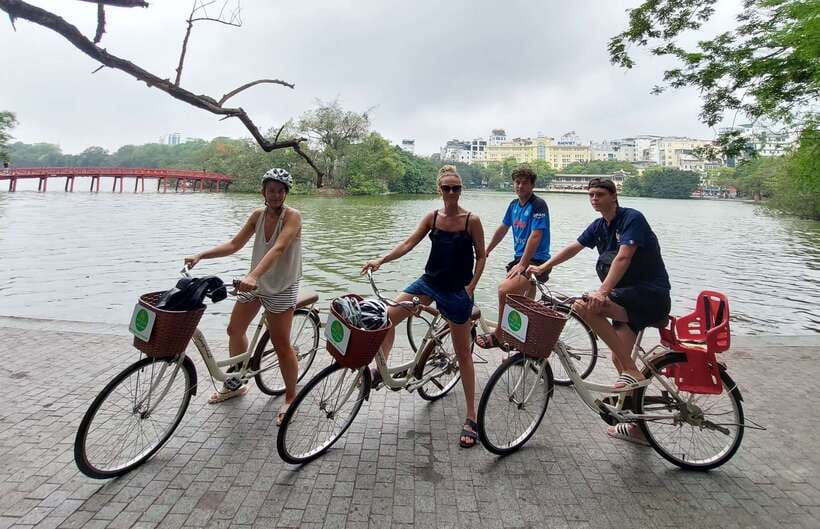 Explore Hanoi Old City By Cycling Tour With Small Groups - Hanoi Citadel, North Gate, and Flag Tower