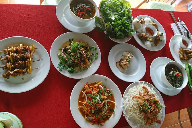Explore Vietnamese Cuisine: Cooking Class from Ho Chi Minh City - Harvesting lunch at the organic farm