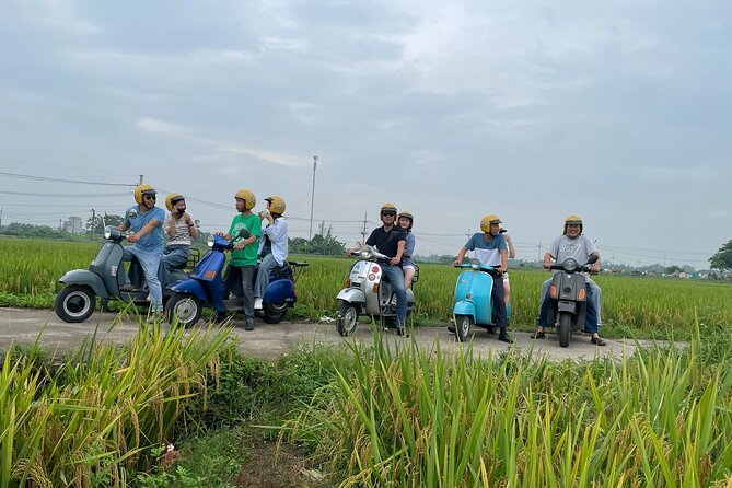 Exploring Vespa Tour Through Little Red River Delta - Reaching the ancient Cổ Loa Citadel