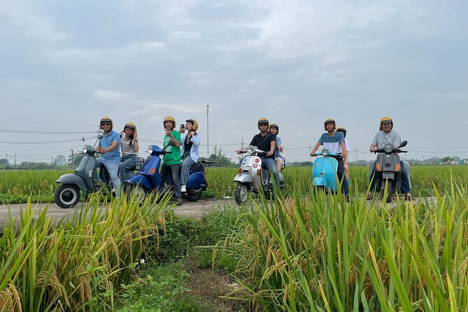 Exploring Vespa Tour Through Little Red River Delta - Meeting local people without forcing the moment