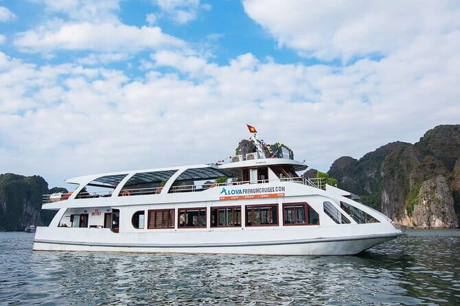 From Hanoi: 1-Day Halong 5-Star Cruises with Big & Small Groups - Hang Luon Cave and the optional paddle