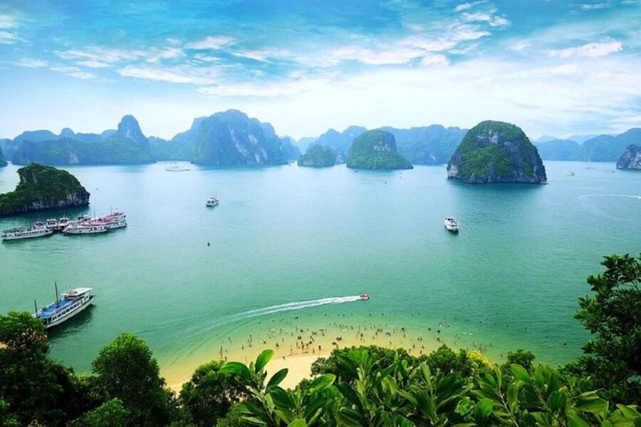 From Hanoi: 2-Day Ha Long Bay Tour with Ninh Binh and Cruise - Sung Sot Cave and Its Strange Stone Shapes