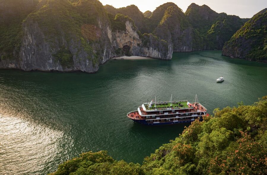 From Hanoi: 2-Day Halong and Lan Ha Bay La Pandora Cruise - Checkout, lunch, and the return to Hanoi