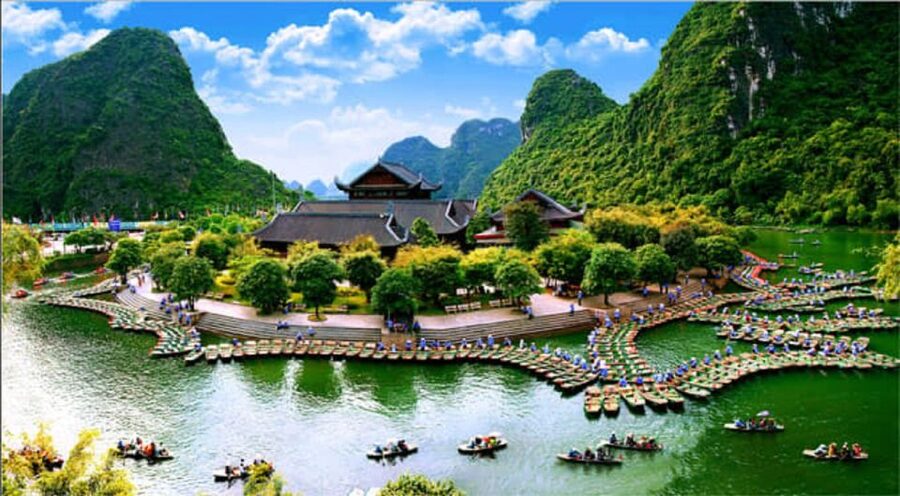 From Hanoi: 2-Day Ninh Binh Tour with Ha Long Bay Cruise - Tam Coc by sampan: Vietnam’s inland Halong Bay