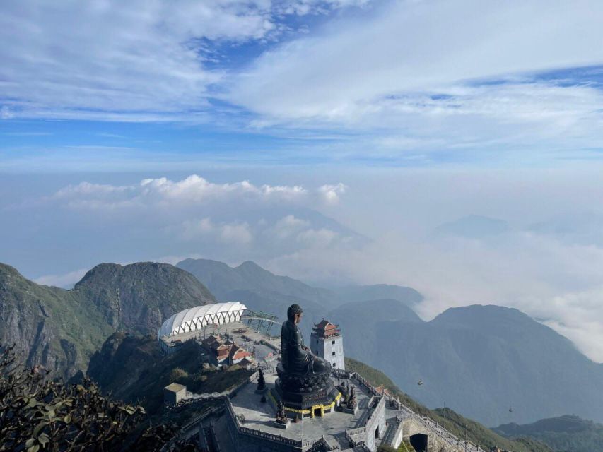 From Hanoi: 2-Day Sapa, Fansipan, and Muong Hoa Valley Tour - Riding the cable car toward Fansipan
