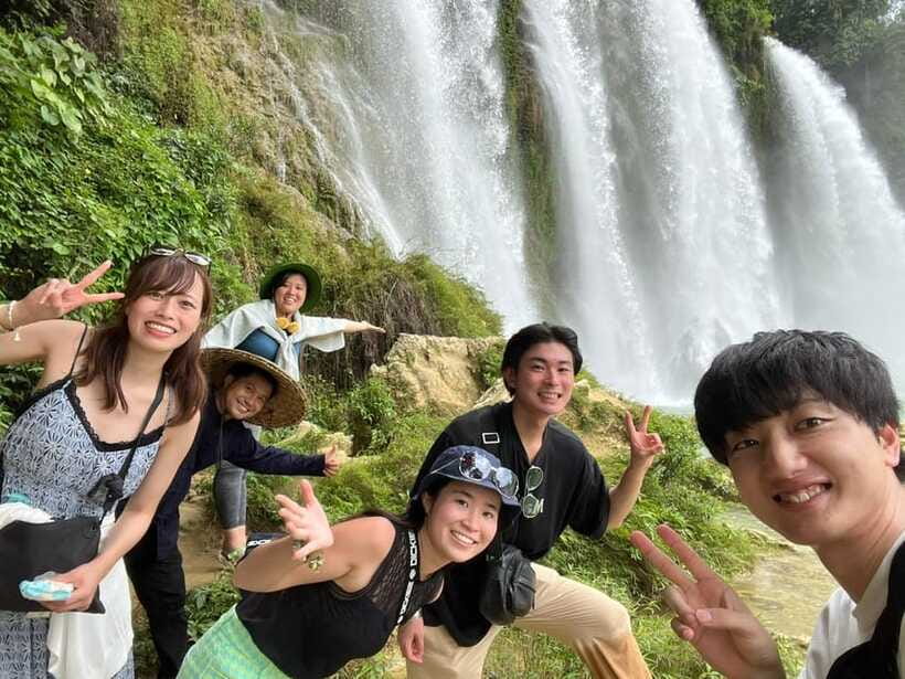 From Hanoi: Ban Gioc Waterfall - Local Villages 2nights/1day - Ma Phuc Pass and the roads through Cao Bang Global Geopark