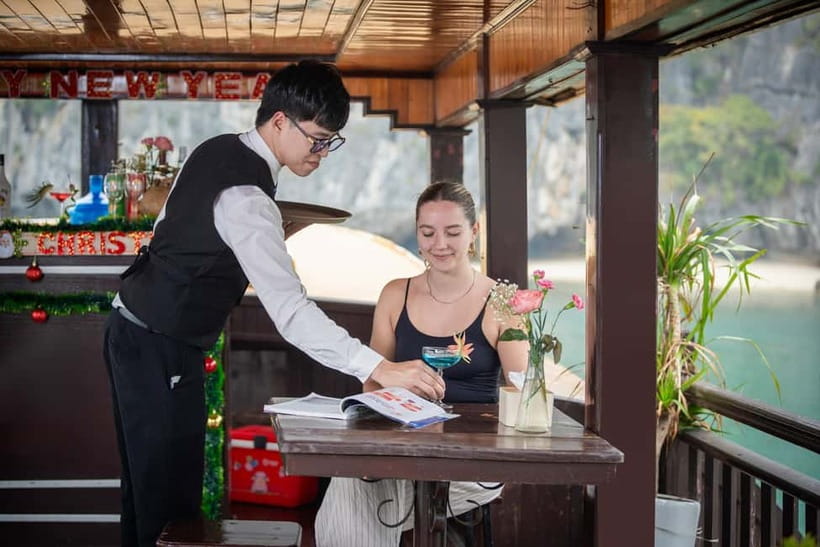 From Hanoi/Cat Ba: Lan Ha Bay Full-Day Boat Trip - Lunch on board at Ong Cam Islet