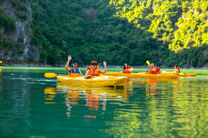 From Hanoi/Cat Ba: Lan Ha-Ha Long Bay Full Day Boat trip - Ben Beo Pier and Cai Beo Fishing Village