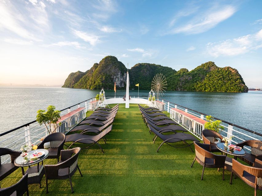 From Hanoi: Ha Long Bay 5-star Day Cruise with Buffet Lunch - Luon Cave by kayak or boat