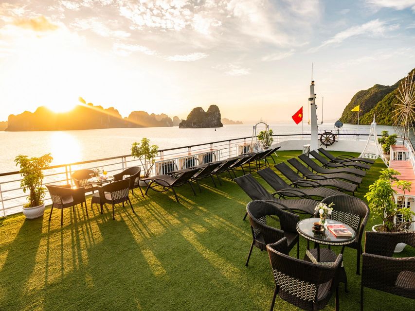 From Hanoi: Ha Long Bay 5-star Day Cruise with Buffet Lunch - The limousine ride from Hanoi