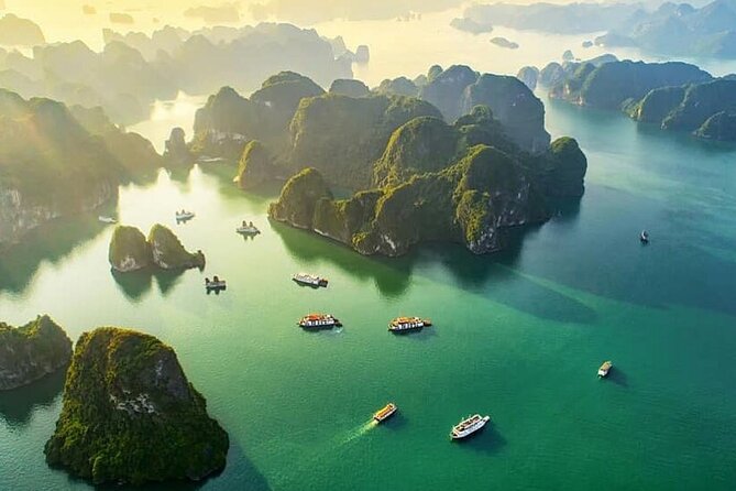 From Hanoi: Ha Long Bay Day tour 4-Star with Kayaking - Lunch while cruising past Ha Long Bay’s karsts