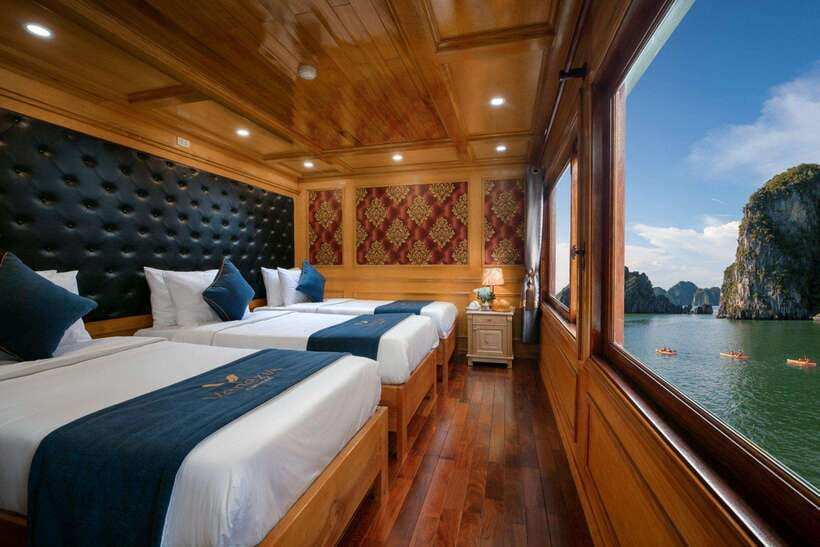 From Hanoi: Ha Long & Lan Ha Bay 2-Day Cruise with Meals - Afternoon on Lan Ha Bay: paddle first, swim second