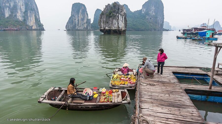 From Hanoi: Halong Bay Day Trip with Lunch and Transfers - Titop Island, beach time and a short climb