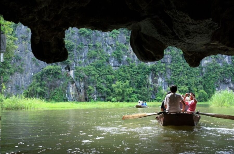 From Hanoi: Hoa Lu & Tam Coc with Buffet lunch & Cycling - Tam Coc by sampan, through caves and cliffs