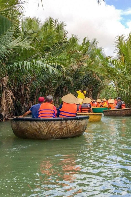 From Hoi An: Bay Mau Coconut Forest Bamboo Basket Boat Ride - What the 45 to 50 minute schedule feels like