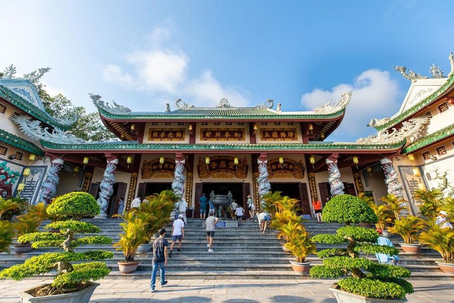 From Hoi An: Day Tour of My Son Temples and Marble Mountain - Am Phu Cave and Linh Ung Pagoda